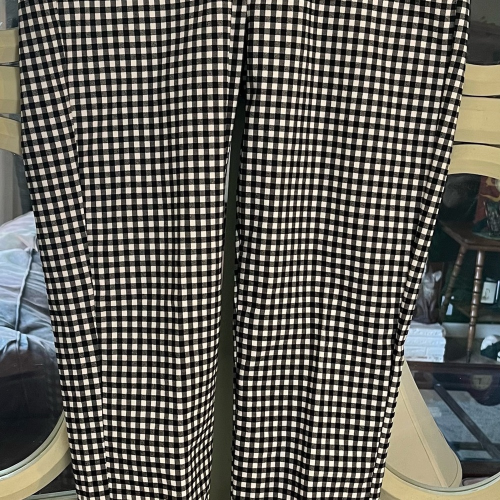 Plaid pants size L